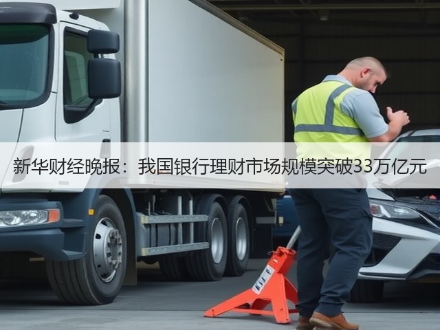 新华财经晚报：我国银行理财市场规模突破33万亿元(图3)