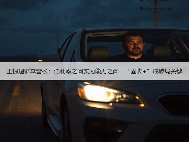 工银理财李雪松:低利率之问实为能力之问,“固收+”成破局关键(图2) 工银理财李雪松:低利率之问实为能力之问,“固收+”成破局关键(图2)