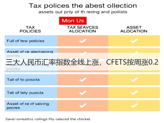三大人民币汇率指数全线上涨,CFETS按周涨0.2(图3) 三大人民币汇率指数全线上涨,CFETS按周涨0.2(图3)
