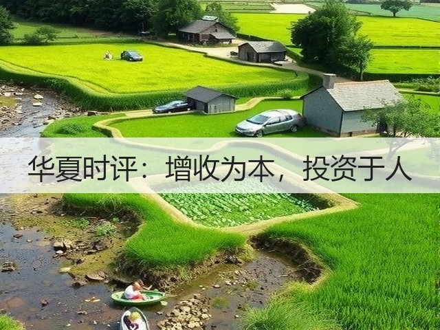 华夏时评：增收为本，投资于人(图3)