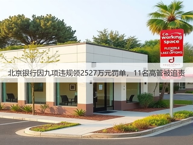 北京银行因九项违规领2527万元罚单,11名高管被追责(图3) 北京银行因九项违规领2527万元罚单,11名高管被追责(图3)