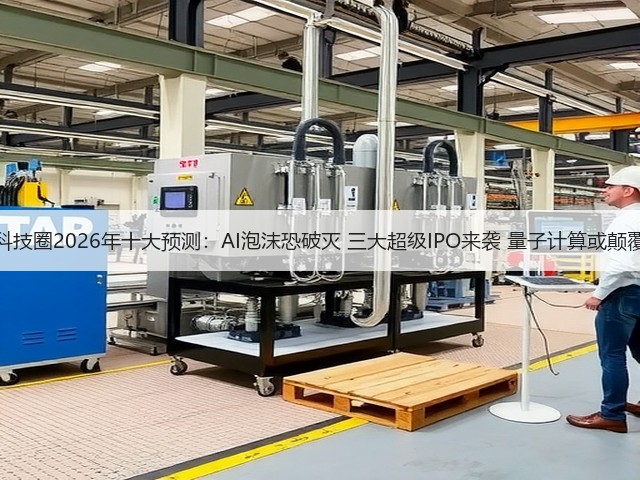 华尔街和科技圈2026年十大预测：AI泡沫恐破灭 三大超级IPO来袭 量子计算或颠覆加密货币(图2)
