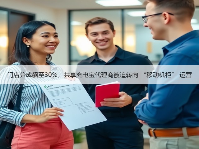 门店分成飙至30%,共享充电宝代理商被迫转向 “移动机柜” 运营(图1) 门店分成飙至30%,共享充电宝代理商被迫转向 “移动机柜” 运营(图1)