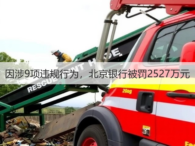 因涉9项违规行为,北京银行被罚2527万元(图1) 因涉9项违规行为,北京银行被罚2527万元(图1)
