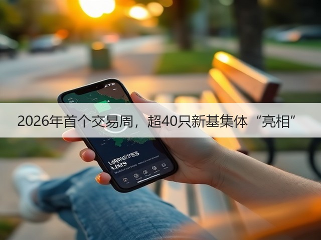 2026年首个交易周,超40只新基集体“亮相”(图1) 2026年首个交易周,超40只新基集体“亮相”(图1)