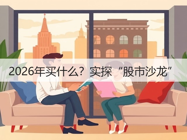 2026年买什么？实探“股市沙龙”(图2)