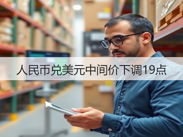 人民币兑美元中间价下调19点(图3)