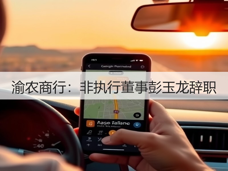 渝农商行：非执行董事彭玉龙辞职