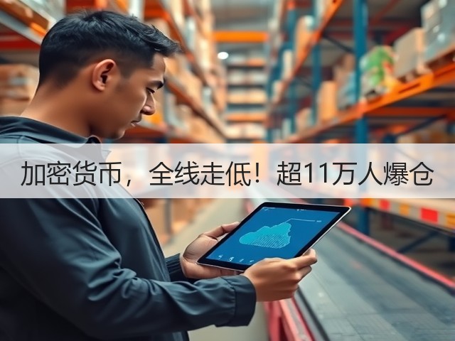 加密货币，全线走低！超11万人爆仓(图2)