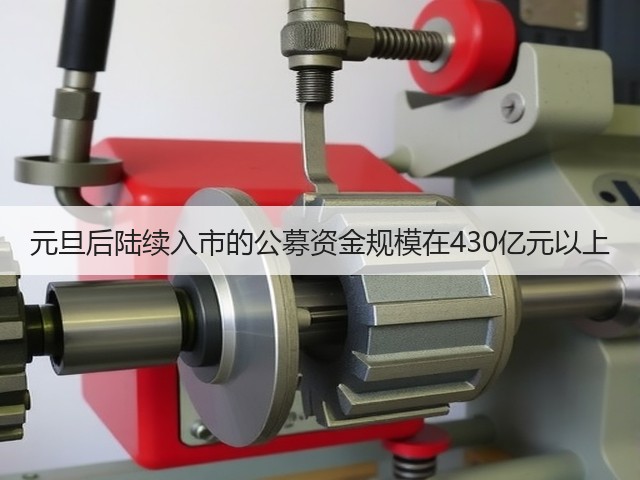 元旦后陆续入市的公募资金规模在430亿元以上(图2)