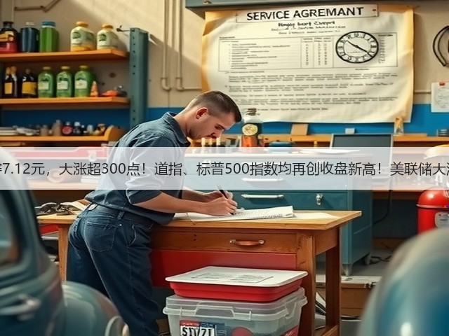 离岸人民币涨穿7.12元，大涨超300点！道指、标普500指数均再创收盘新高！美联储大消息，事关降息(图3)