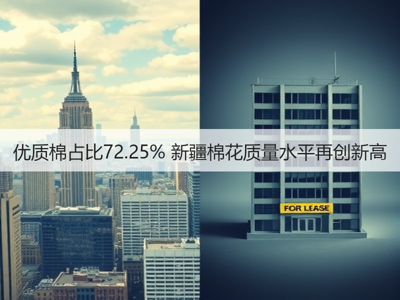 优质棉占比72.25% 新疆棉花质量水平再创新高