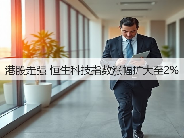 港股走强 恒生科技指数涨幅扩大至2%(图3)