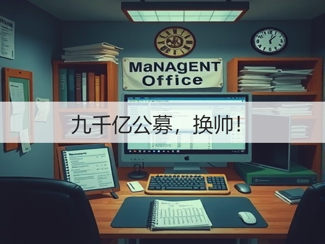 九千亿公募，换帅！(图2)