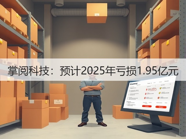 掌阅科技：预计2025年亏损1.95亿元(图2)