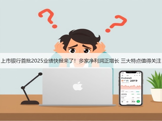 上市银行首批2025业绩快报来了！多家净利润正增长 三大特点值得关注(图1)
