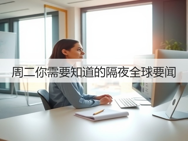 周二你需要知道的隔夜全球要闻(图3) 周二你需要知道的隔夜全球要闻(图3)