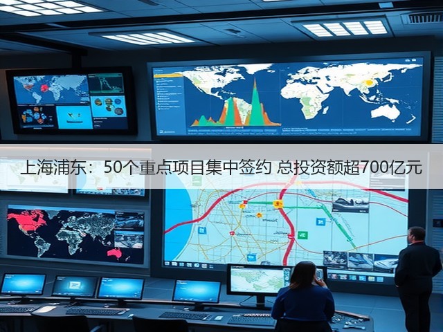 上海浦东：50个重点项目集中签约 总投资额超700亿元(图3)