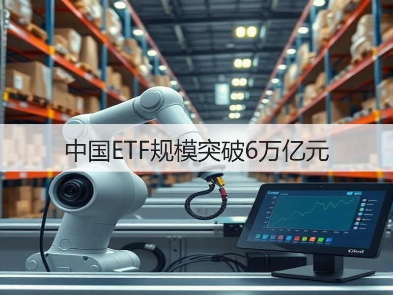 中国ETF规模突破6万亿元