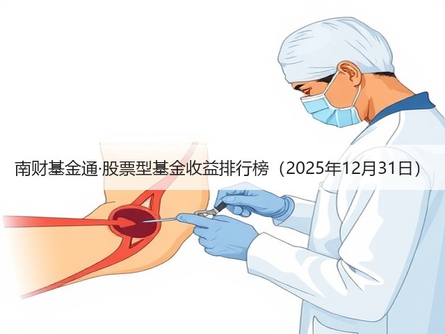 南财基金通·股票型基金收益排行榜(2025年12月31日)(图1) 南财基金通·股票型基金收益排行榜(2025年12月31日)(图1)