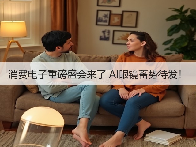 消费电子重磅盛会来了 AI眼镜蓄势待发!(图1) 消费电子重磅盛会来了 AI眼镜蓄势待发!(图1)