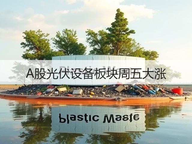 A股光伏设备板块周五大涨(图2) A股光伏设备板块周五大涨(图2)