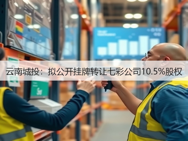 云南城投：拟公开挂牌转让七彩公司10.5%股权