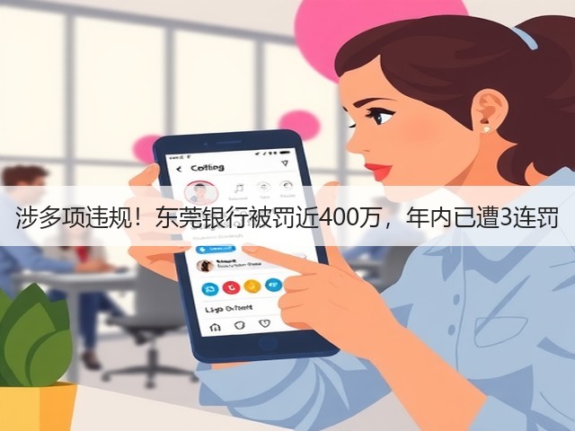 涉多项违规!东莞银行被罚近400万,年内已遭3连罚(图3) 涉多项违规!东莞银行被罚近400万,年内已遭3连罚(图3)