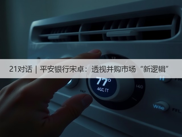 21对话|平安银行宋卓:透视并购市场“新逻辑”(图2) 21对话|平安银行宋卓:透视并购市场“新逻辑”(图2)