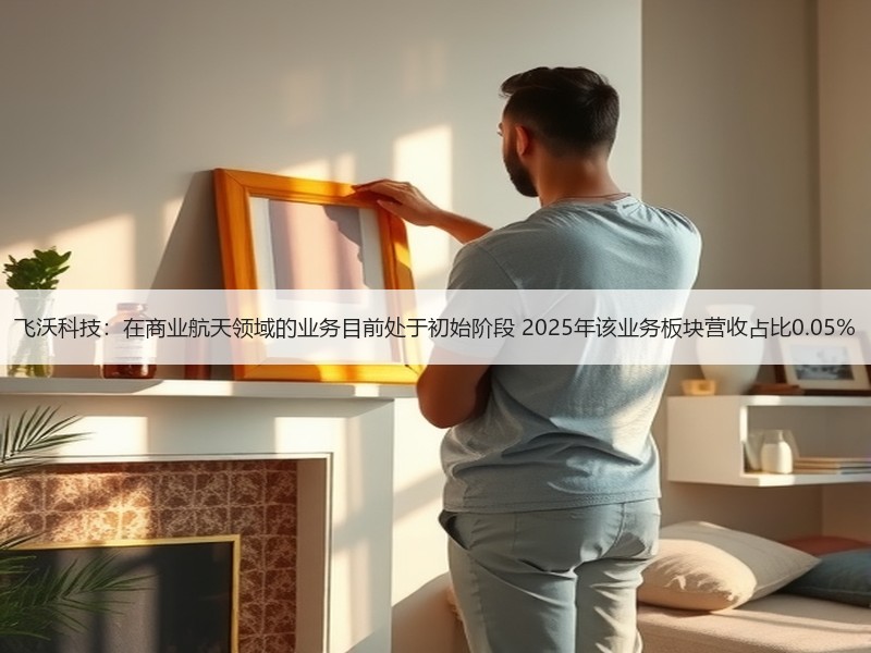 飞沃科技：在商业航天领域的业务目前处于初始阶段 2025年该业务板块营收占比0.05%