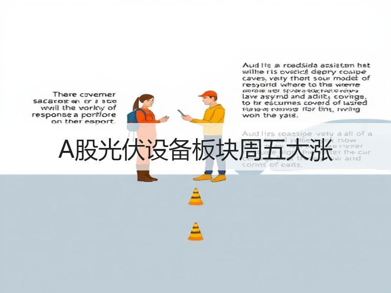 A股光伏设备板块周五大涨