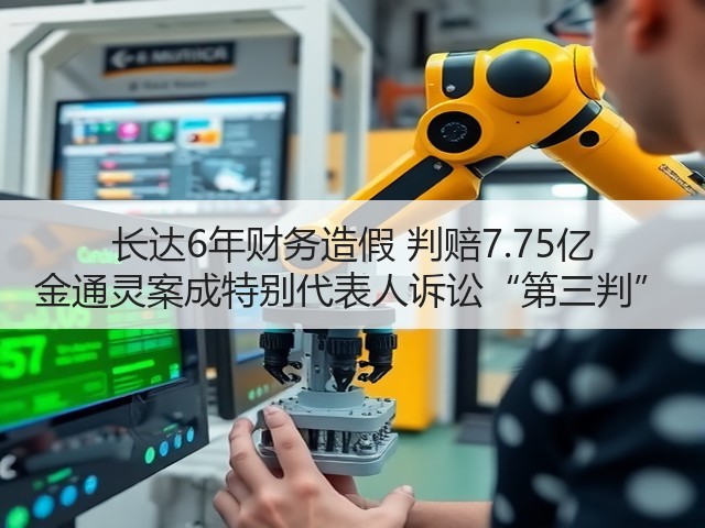 长达6年财务造假 判赔7.75亿 金通灵案成特别代表人诉讼“第三判”(图1)