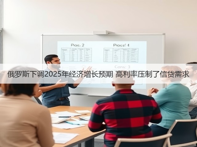 俄罗斯下调2025年经济增长预期 高利率压制了信贷需求(图2)