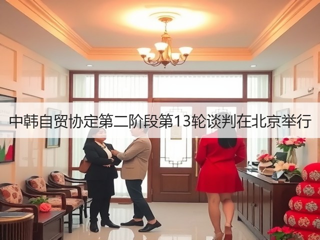 中韩自贸协定第二阶段第13轮谈判在北京举行(图1) 中韩自贸协定第二阶段第13轮谈判在北京举行(图1)