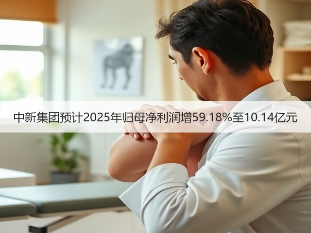 中新集团预计2025年归母净利润增59.18%至10.14亿元(图1) 中新集团预计2025年归母净利润增59.18%至10.14亿元(图1)