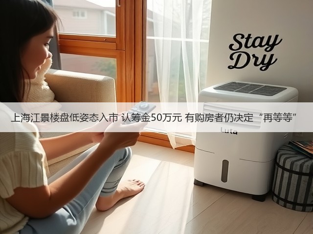 上海江景楼盘低姿态入市 认筹金50万元 有购房者仍决定“再等等”(图1) 上海江景楼盘低姿态入市 认筹金50万元 有购房者仍决定“再等等”(图1)