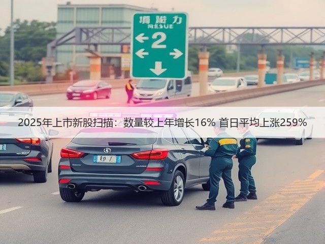 2025年上市新股扫描:数量较上年增长16% 首日平均上涨259%(图2) 2025年上市新股扫描:数量较上年增长16% 首日平均上涨259%(图2)