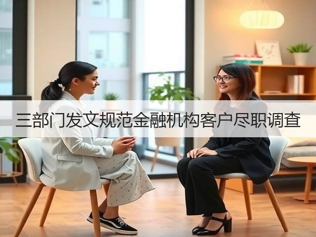 三部门发文规范金融机构客户尽职调查(图1)