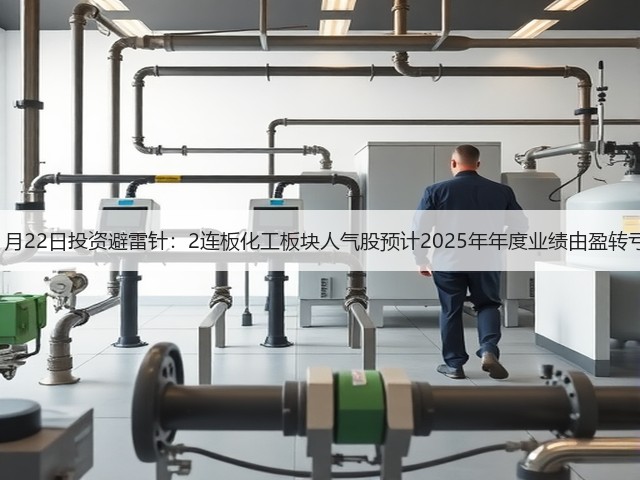 1月22日投资避雷针：2连板化工板块人气股预计2025年年度业绩由盈转亏(图3)