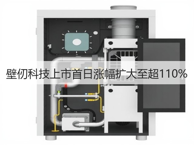 壁仞科技上市首日涨幅扩大至超110%(图2) 壁仞科技上市首日涨幅扩大至超110%(图2)