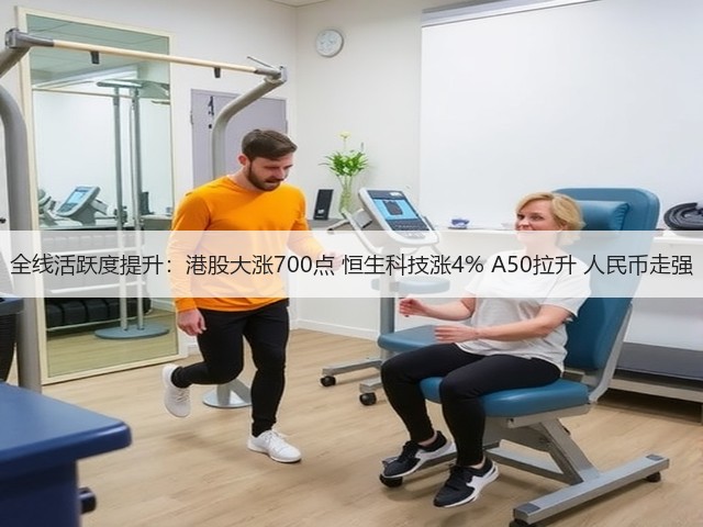 全线活跃度提升:港股大涨700点 恒生科技涨4% A50拉升 人民币走强(图3) 全线活跃度提升:港股大涨700点 恒生科技涨4% A50拉升 人民币走强(图3)
