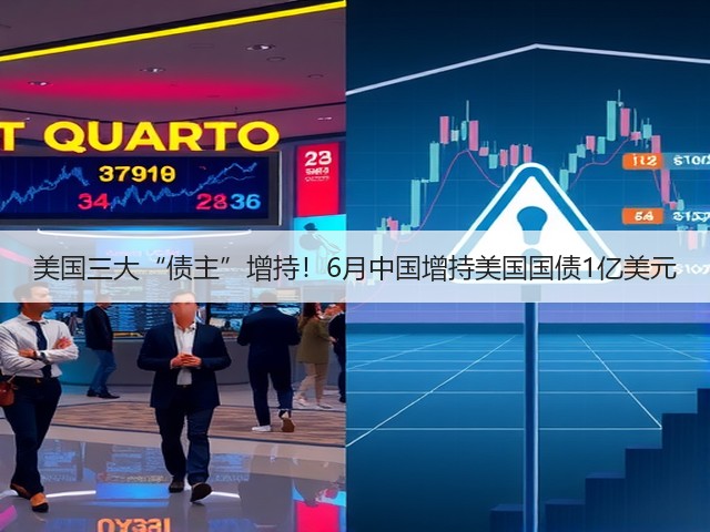 美国三大“债主”增持！6月中国增持美国国债1亿美元(图3)