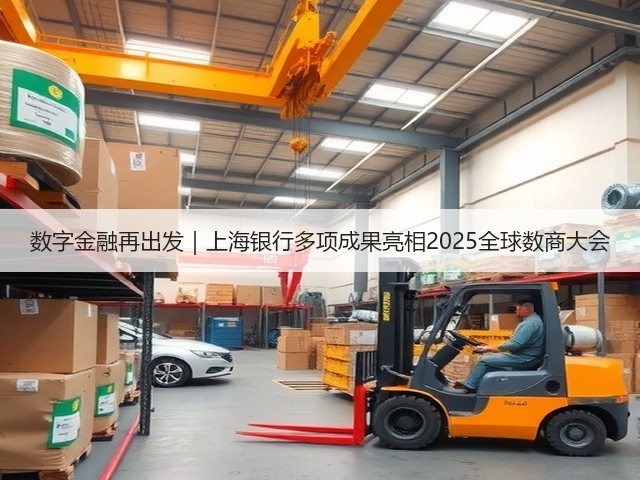 数字金融再出发｜上海银行多项成果亮相2025全球数商大会(图2)