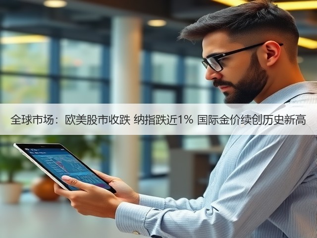 全球市场：欧美股市收跌 纳指跌近1% 国际金价续创历史新高(图2)