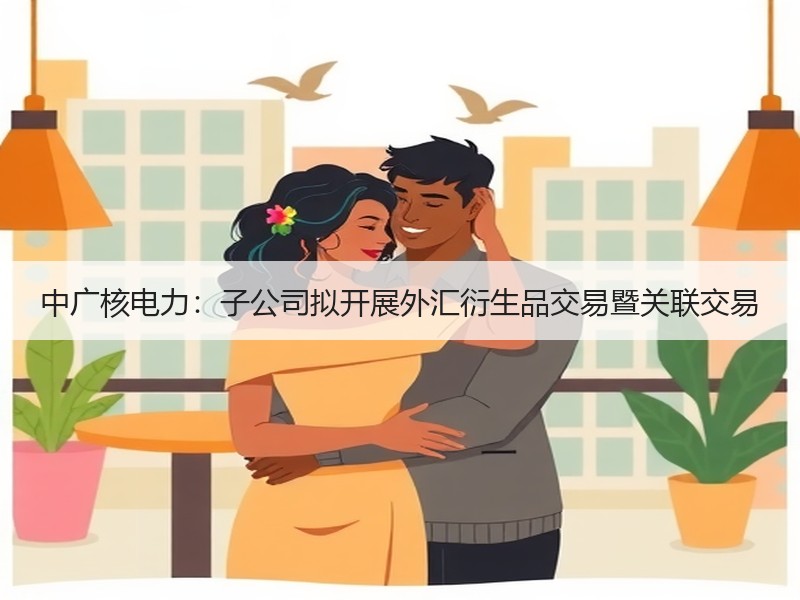 中广核电力：子公司拟开展外汇衍生品交易暨关联交易