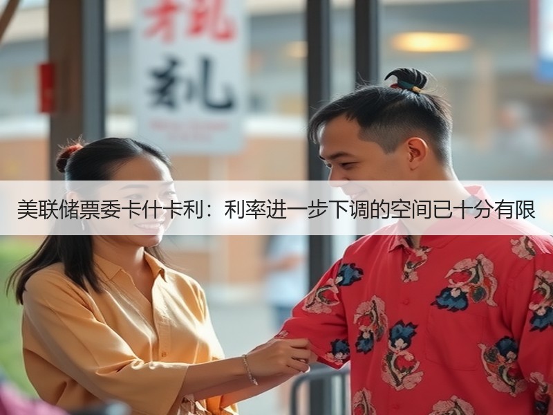 美联储票委卡什卡利：利率进一步下调的空间已十分有限