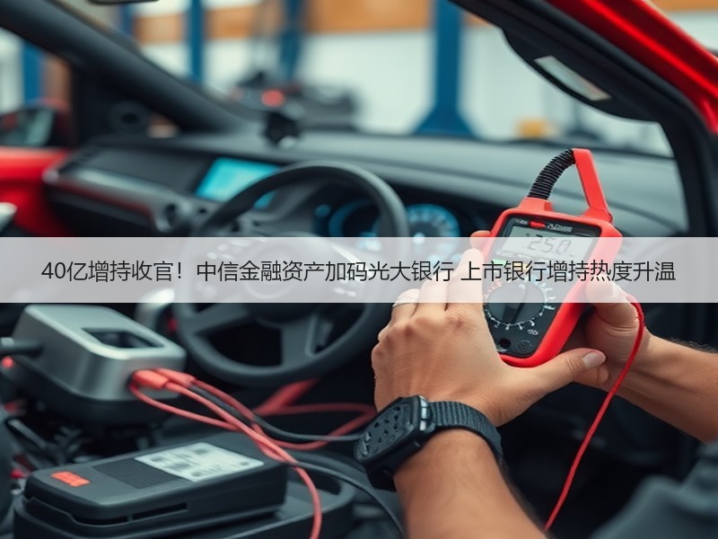 40亿增持收官！中信金融资产加码光大银行 上市银行增持热度升温