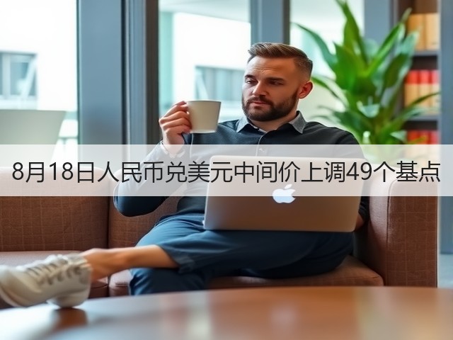 8月18日人民币兑美元中间价上调49个基点(图2) 8月18日人民币兑美元中间价上调49个基点(图2)