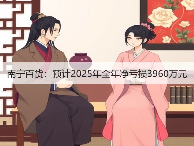 南宁百货：预计2025年全年净亏损3960万元(图2)
