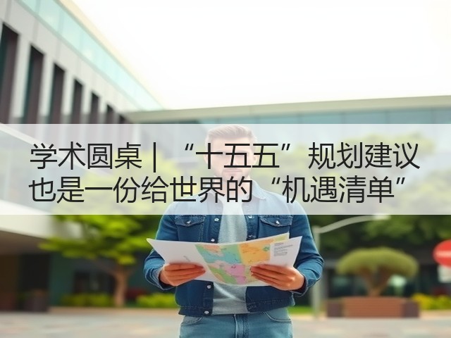学术圆桌 | “十五五”规划建议 也是一份给世界的“机遇清单”(图2) 学术圆桌 | “十五五”规划建议 也是一份给世界的“机遇清单”(图2)